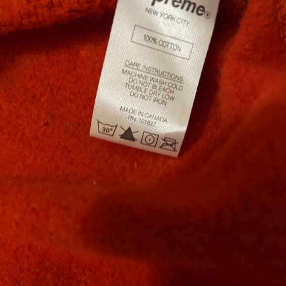 Red supreme crewneck - Picture 5 of 6